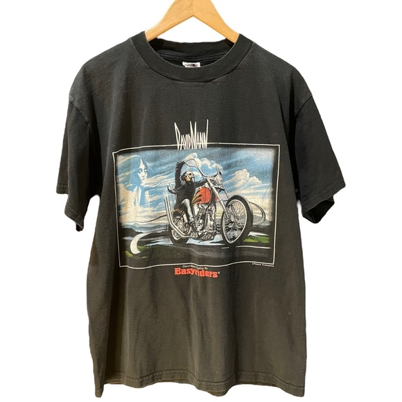 Vintage David Mann Easy Riders Tee - Picture 3 of 7